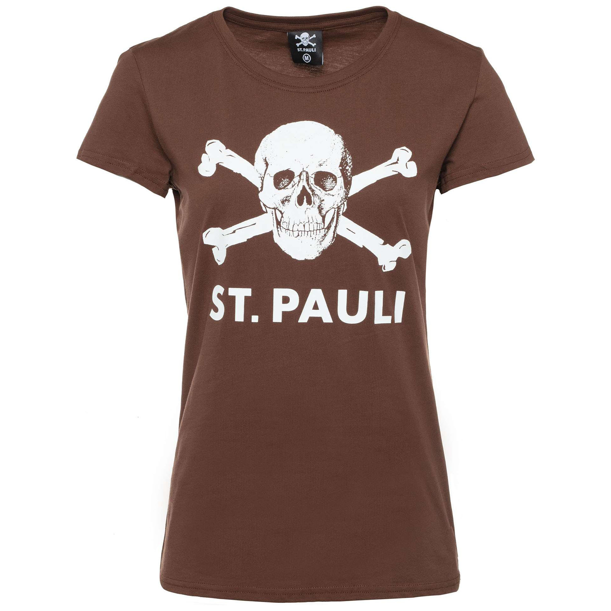 St. Pauli t-shirt SP0225 bruin dames